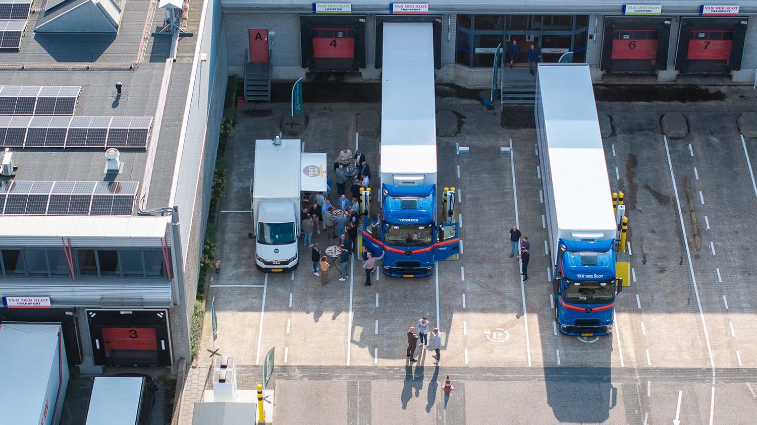 Royal FloraHolland Naaldwijk Opens New EV Truck Charging Hub
