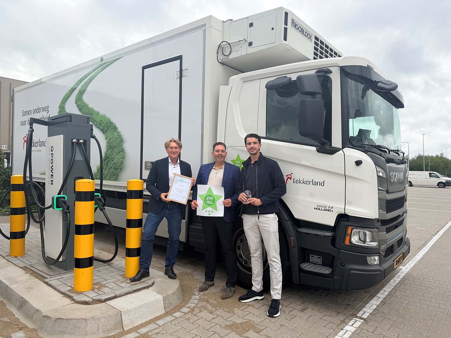 Lekkerland Achieves Fourth Lean & Green Star, Cuts CO2 Emissions Over 55%