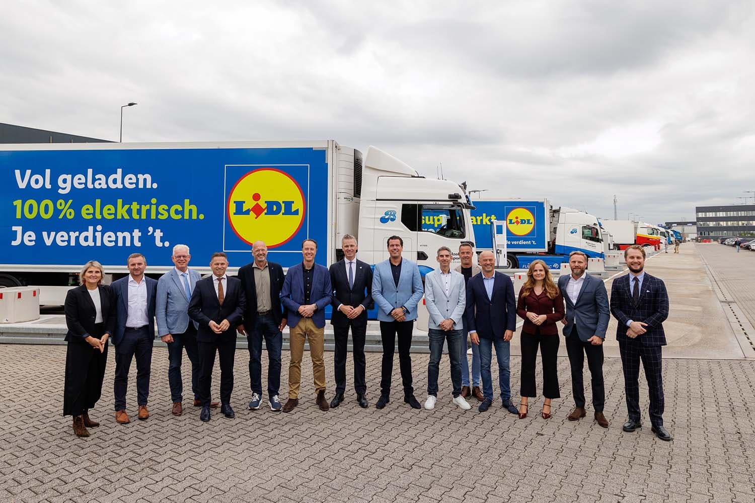 Lidl Netherlands Expands EV Charging Network, Aims for Fully Electric Deliveries by 2027