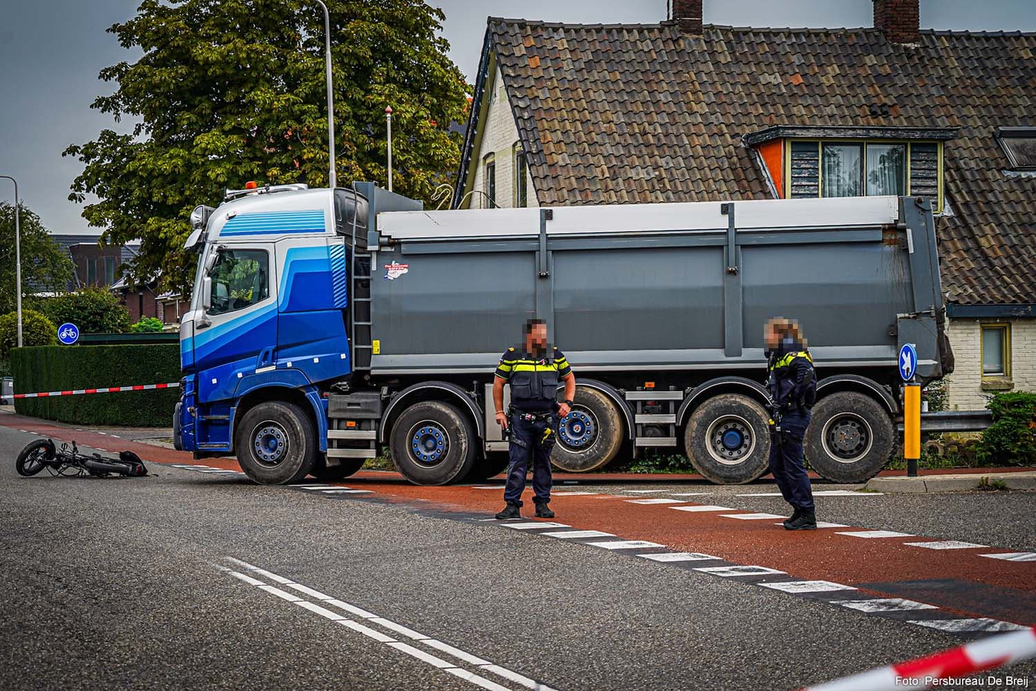 Two Injured in Huissen Truck-Fatbike Collision, Driver Arrested