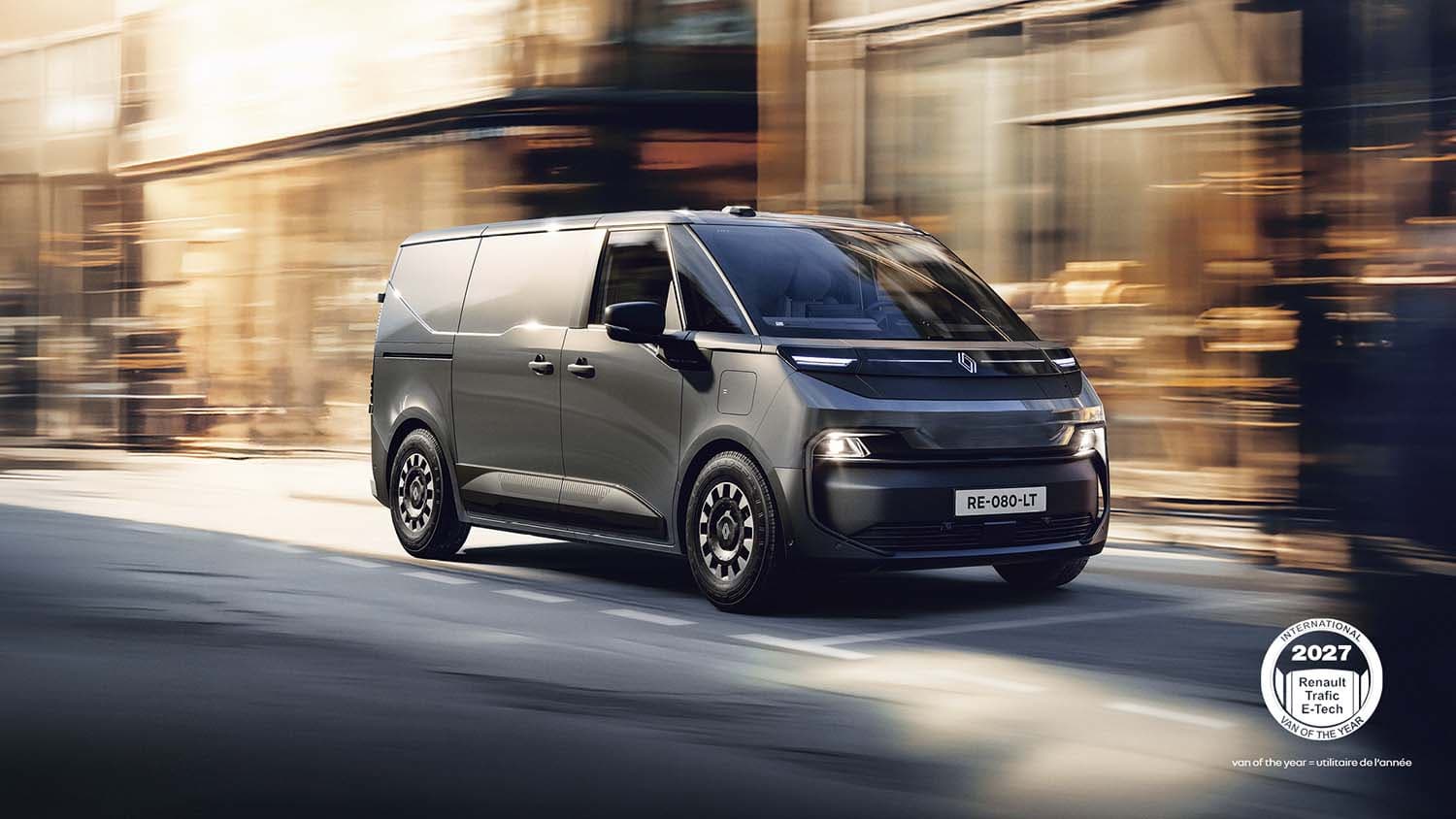 Renault Trafic Van E-Tech Electric Crowned International Van of the Year 2027