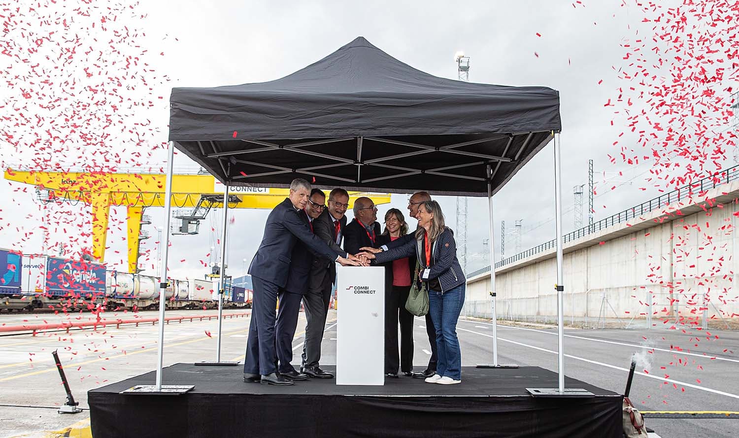 Hupac and TPNOVA Launch New Intermodal Rail Terminal Near Barcelona
