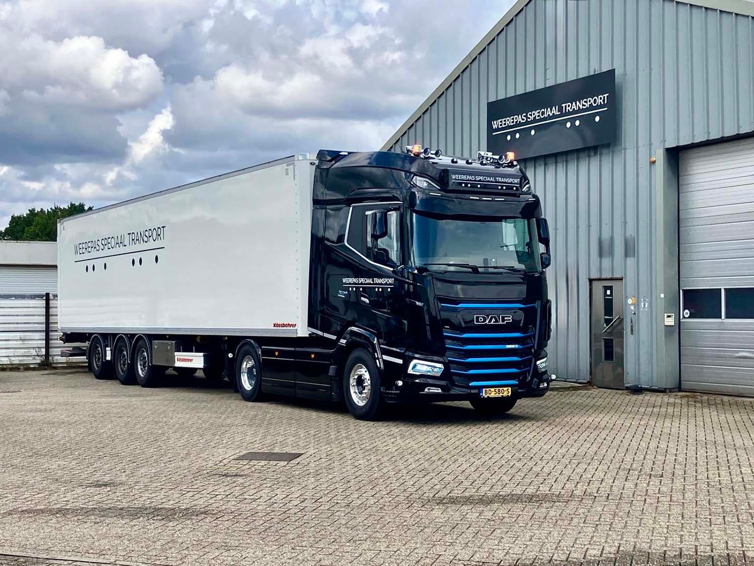 Weerepas Takes Delivery of First Electric DAF XG⁺ 350 Trucks in Netherlands