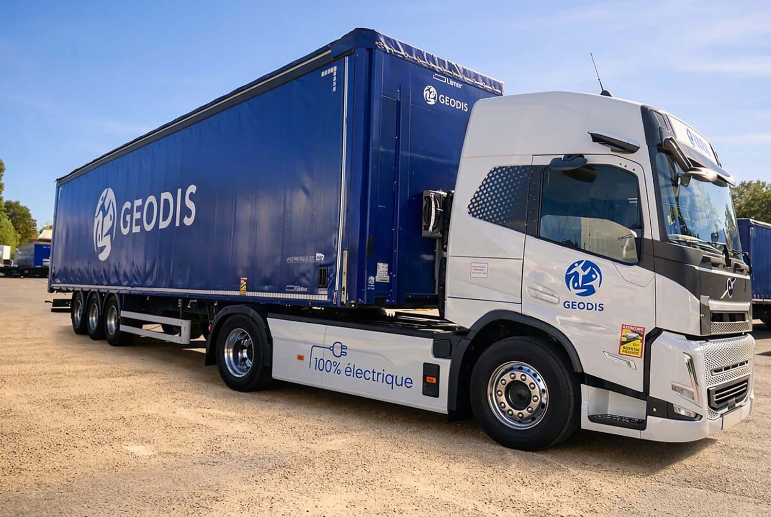 GEODIS Orders 110 Electric Trucks for European Road Transport Fleet