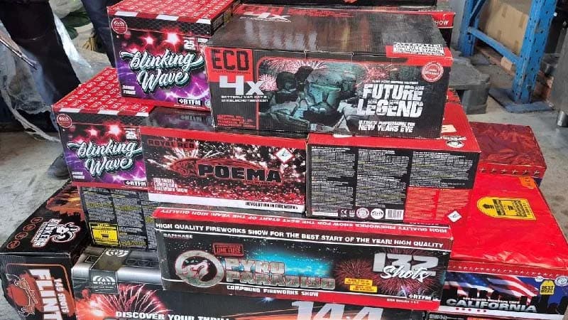 Illegal Fireworks Seized in Heemskerk, Specialized Transport Arranged