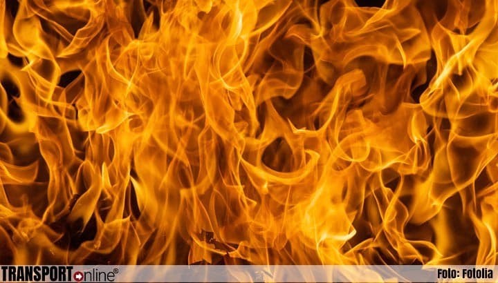 Fire Breaks Out at Vacant Building in Lelystad, Netherlands