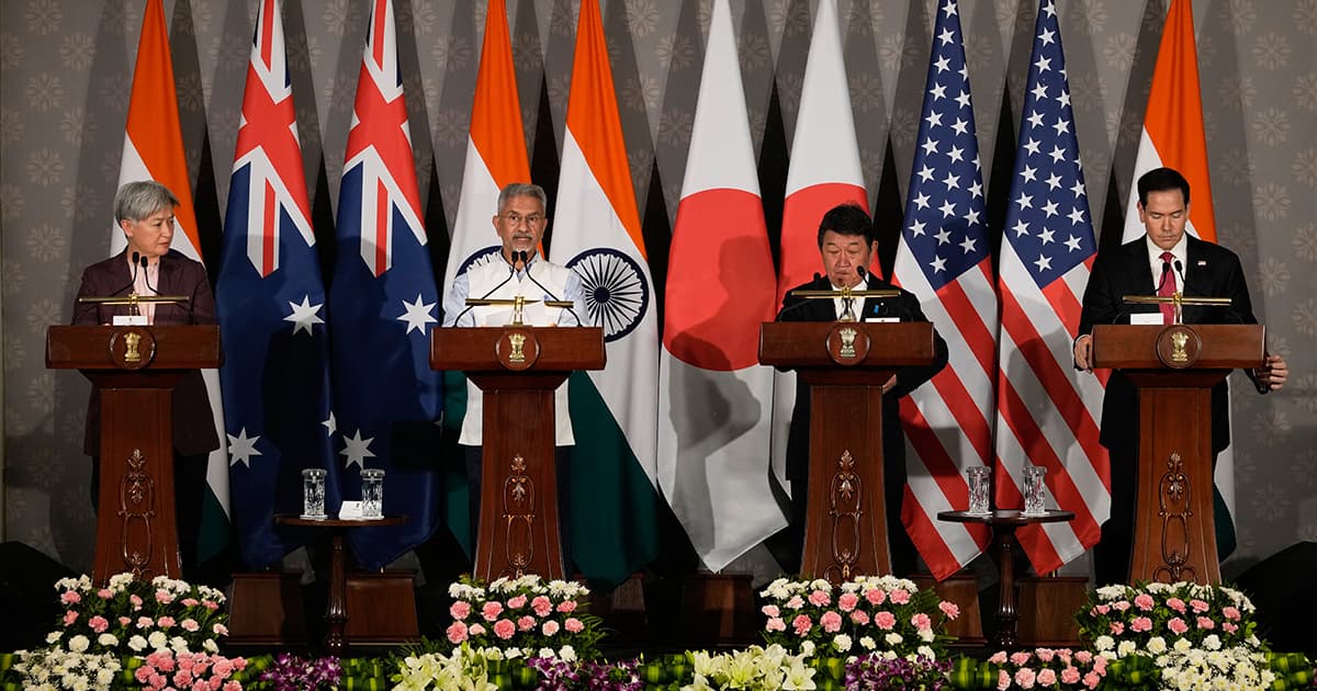 Quad Nations Announce Indo-Pacific Supply Chain and Maritime Security Plan