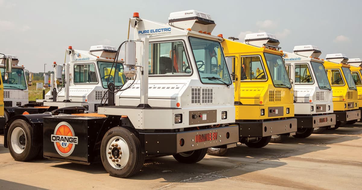 Orange EV Secures Record Order for Electric Terminal Trucks, Including 600 Units