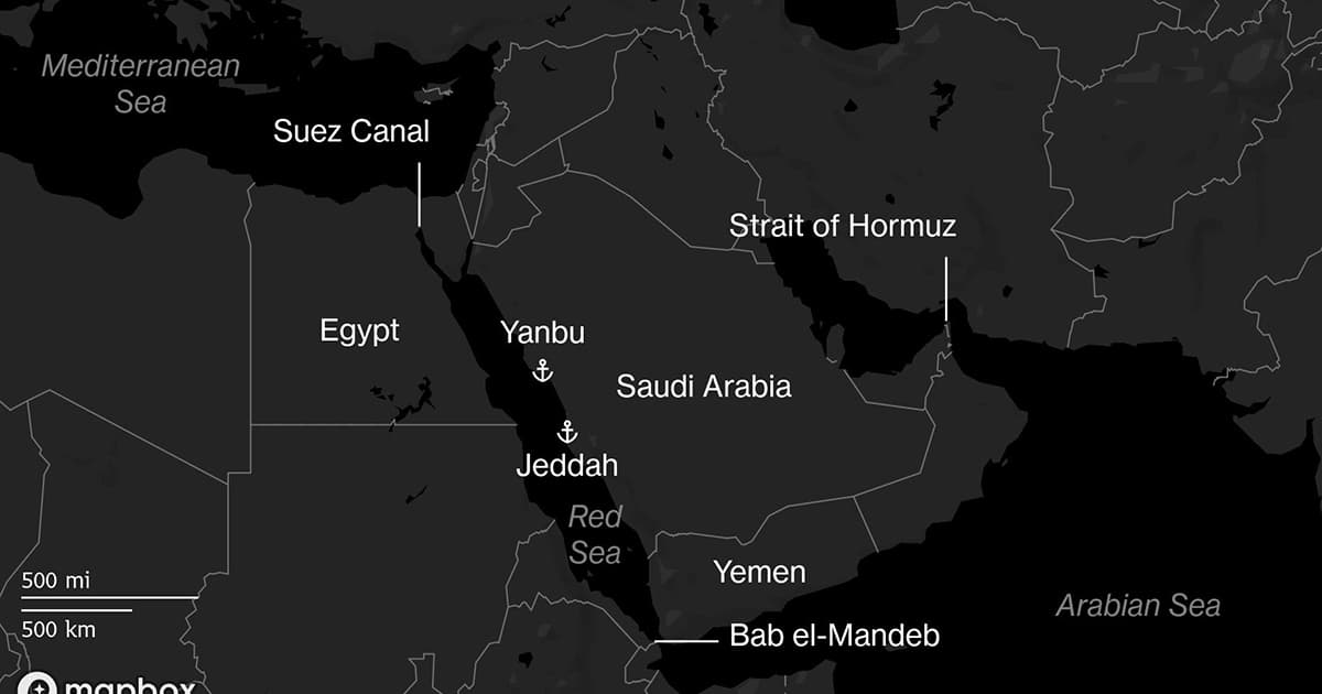 Suez Canal Tanker Traffic Surges Amid Strait of Hormuz Disruptions