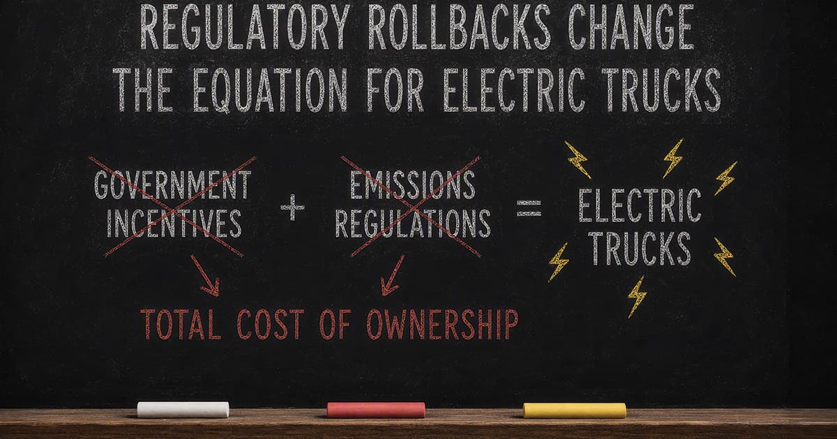 Electric Truck Adoption Shifts to Business Case as Regulations Recede