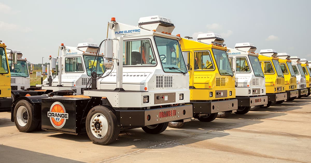 Orange EV Expands Electric Terminal Tractor Fleet at East Coast Ports