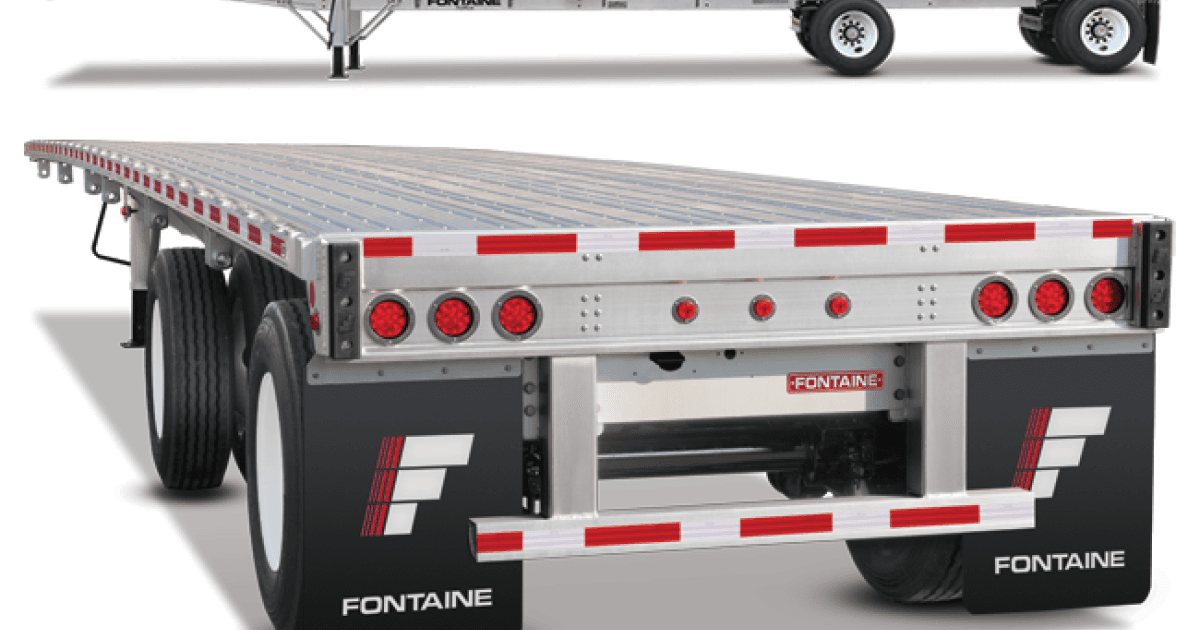 Fontaine Trailer Introduces New All-Aluminum Flatbed for Fleet Operators