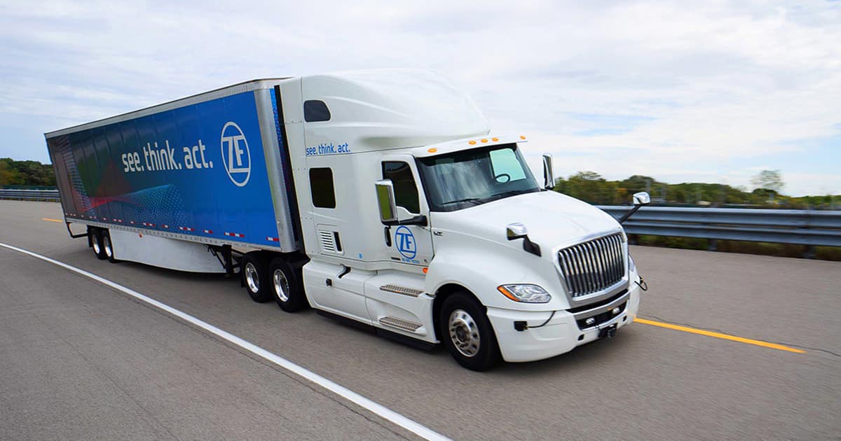 ZF CEO Highlights China's Dominance in Electric Truck Market Growth