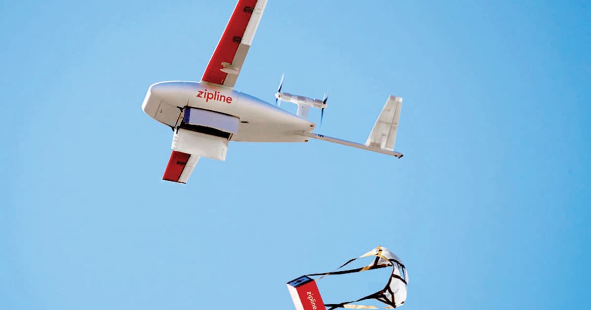 Zipline Seeks $1 Billion Funding Round, Targeting $20 Billion Valuation