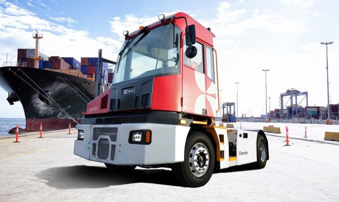 Kalmar Introduces Electric TT7 Terminal Tractor to European Market