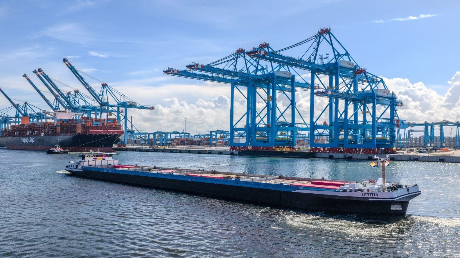 HTS Group's MS Letitia Completes Autonomous Voyage in Port of Rotterdam