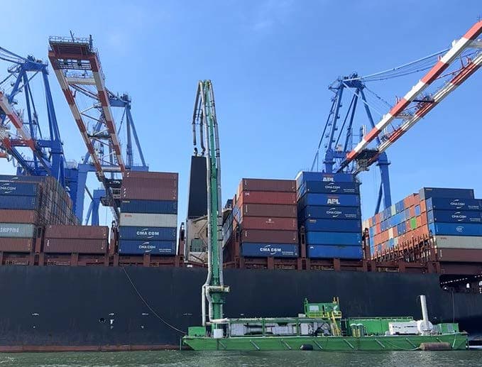 NTSB: Crane Operator Error Caused Emissions Capture Arm Collapse at Los Angeles Port