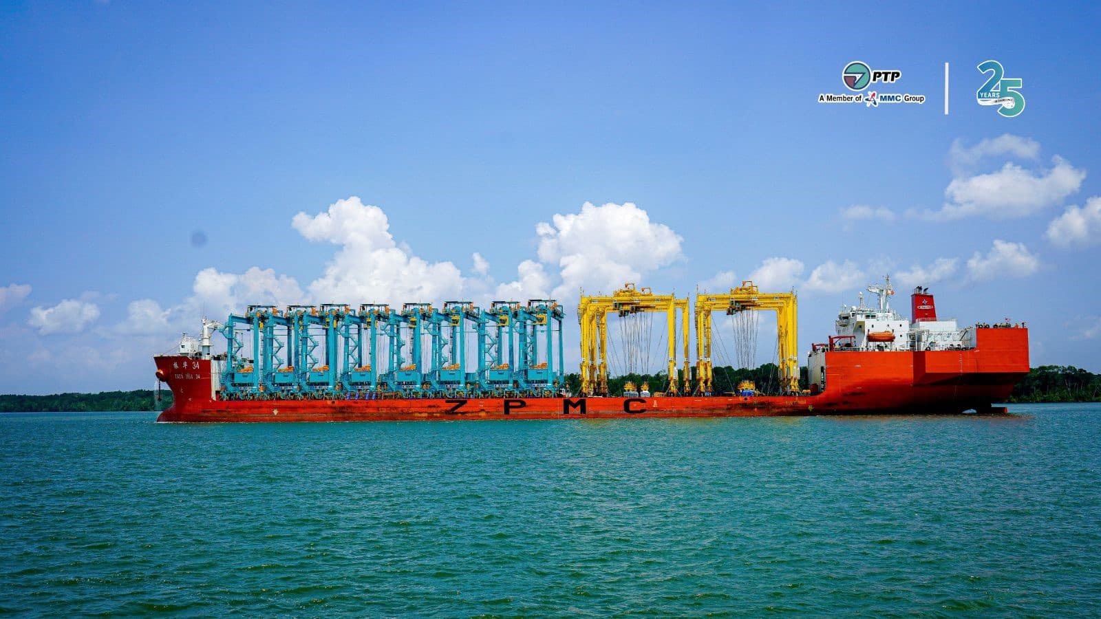 Port of Tanjung Pelepas Completes ZPMC eRTG Crane Deployment