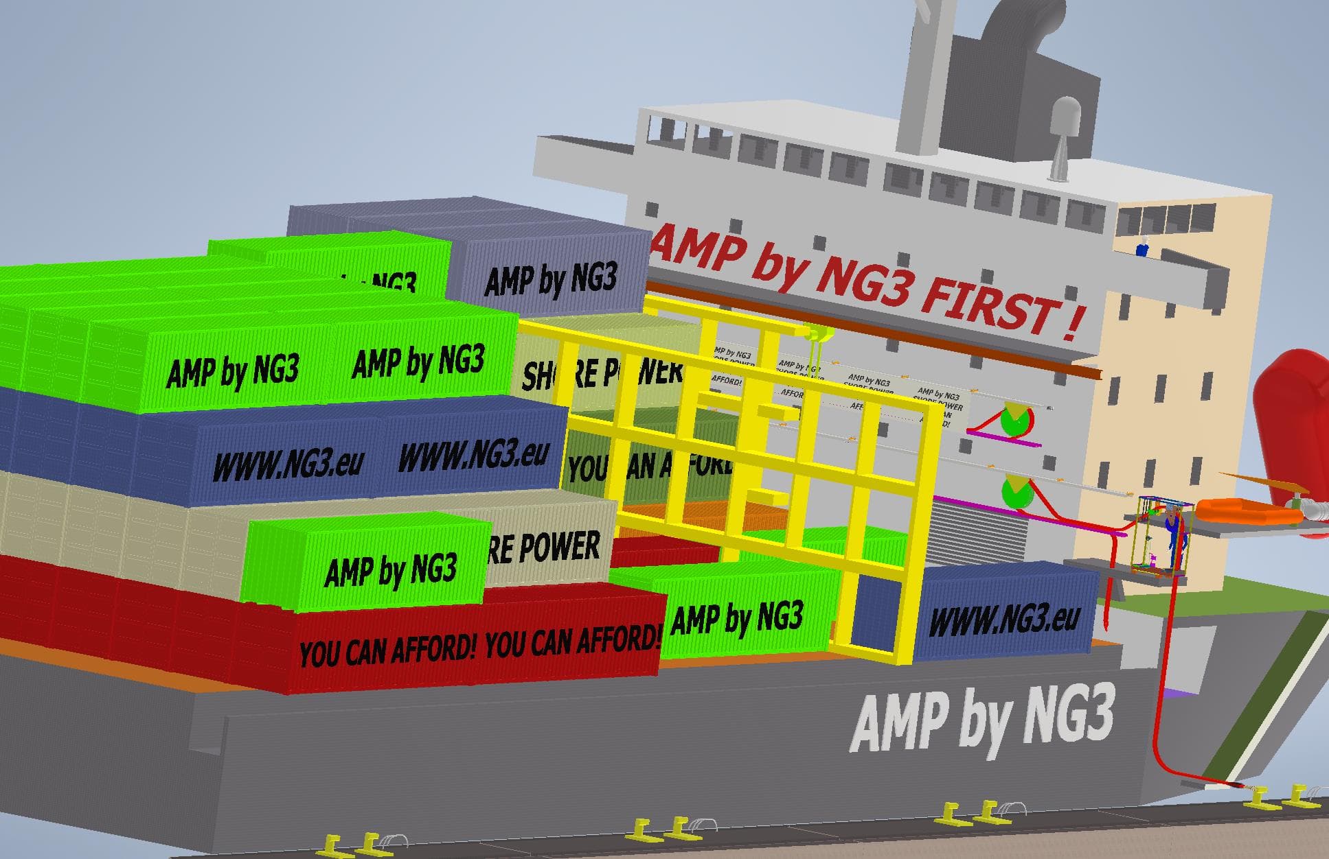 Bureau Veritas Grants Approval for NG3's Vessel-Based Shore Power System