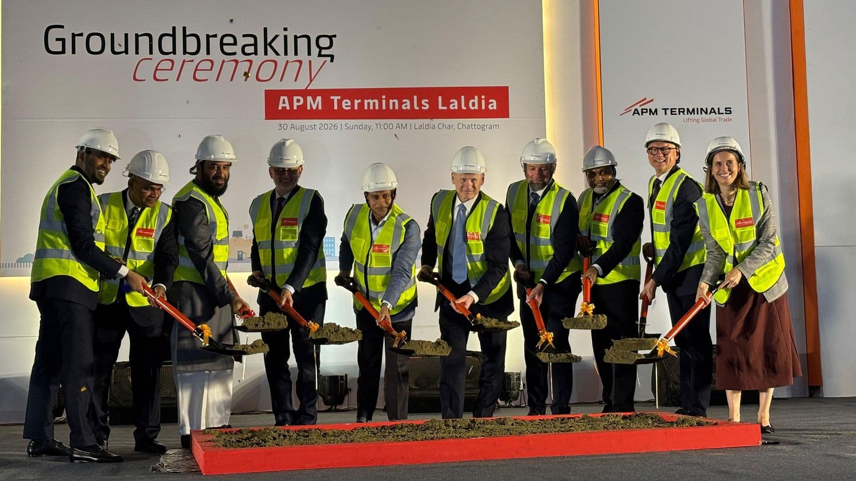 APM Terminals Initiates Construction of Laldia Container Terminal in Chattogram