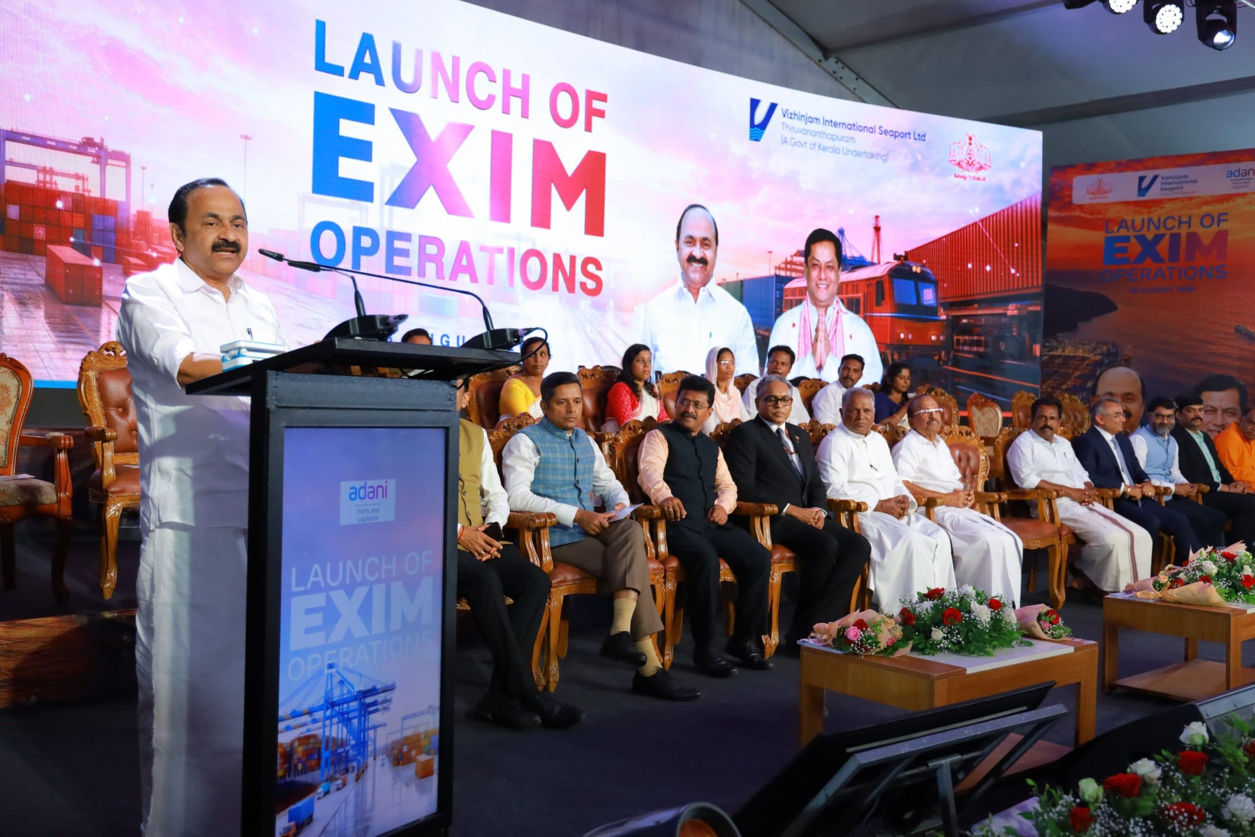 Vizhinjam International Seaport Commences Export-Import Operations