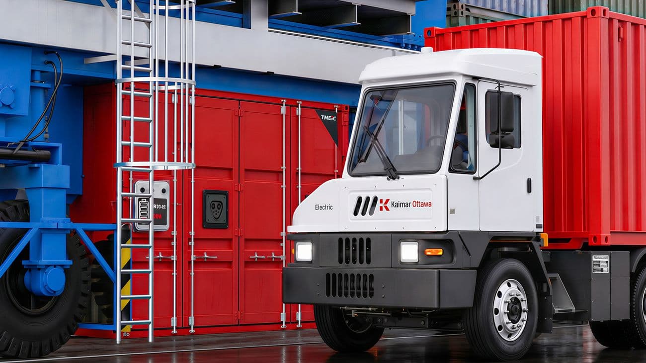 TMEIC Introduces Mobile Charging Solution for Electric RTGs at Terminals