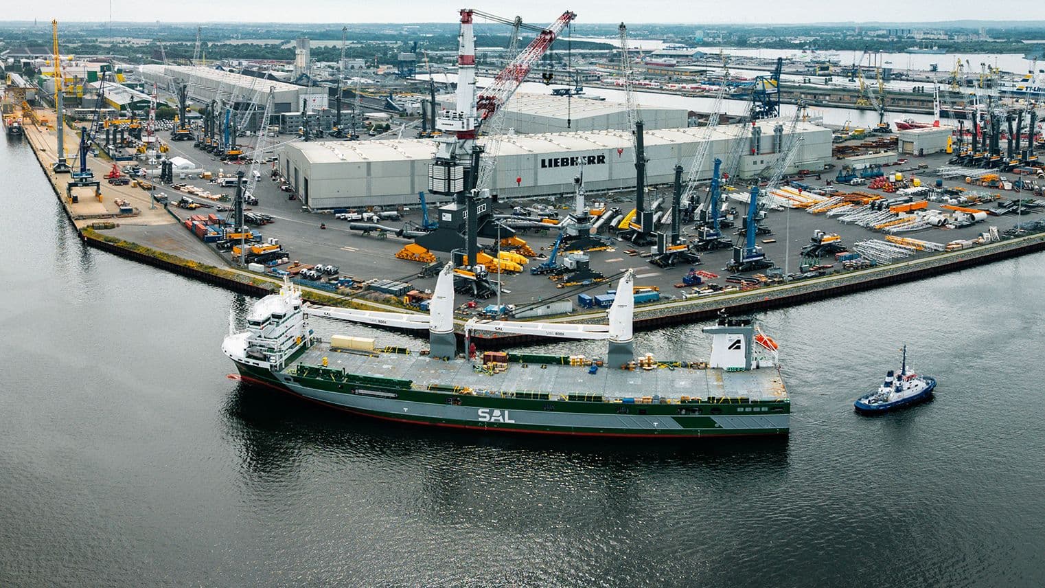 SAL Christens MV Patricia, Third Orca Class Heavy-Lift Vessel with Liebherr Cranes