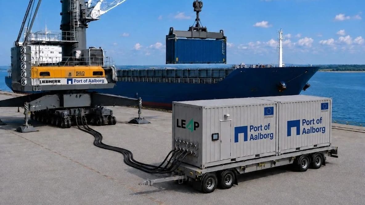 Port of Aalborg Advances Electrification with Hybrid Shore Power and BESS