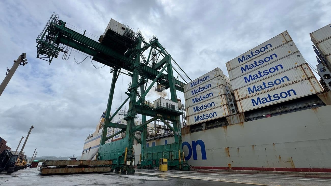 Port of Guam Restores Gantry Crane 6 Operations Ahead of Approaching Storm