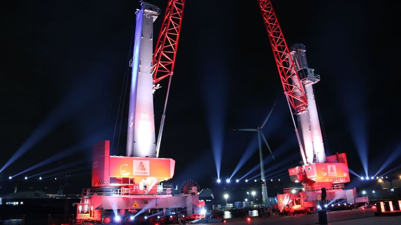 Katoen Natie Expands Antwerp Operations with Six New Electric Gottwald Cranes