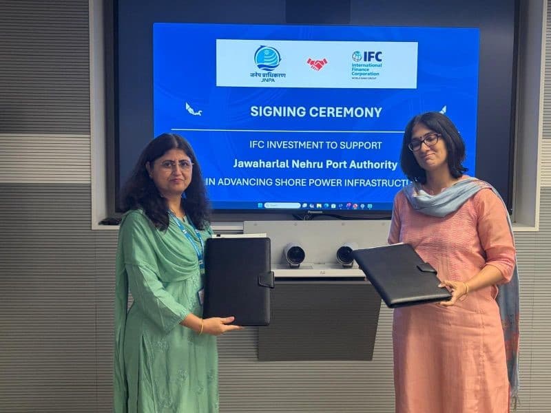 JNPA Secures $70M IFC Loan for Shore Power Infrastructure at Terminals